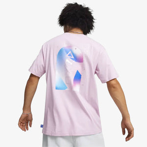 Puma | x PLAYSTATION TEE  { GRAPE MIST