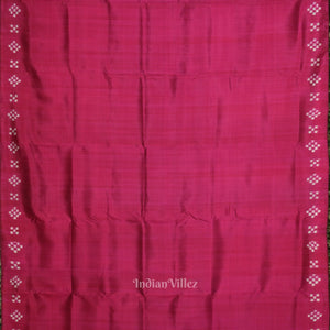Magenta Pink Border Pasapali Designer Contemporary Saree