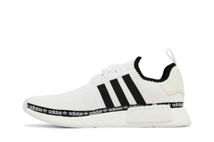 adidas NMD R1 Cloud White Logo Strip