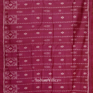 Rani Dual Tone Odisha Ikat Contemporary Silk Saree