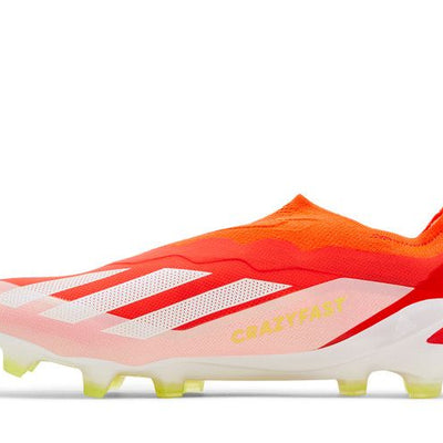 adidas Crazyfast Elite Laceless FG Solar Red Cloud White Team Solar Yellow