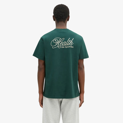 SPORTY & RICH | HEALTH SCRIPT T-SHIRT { GREEN