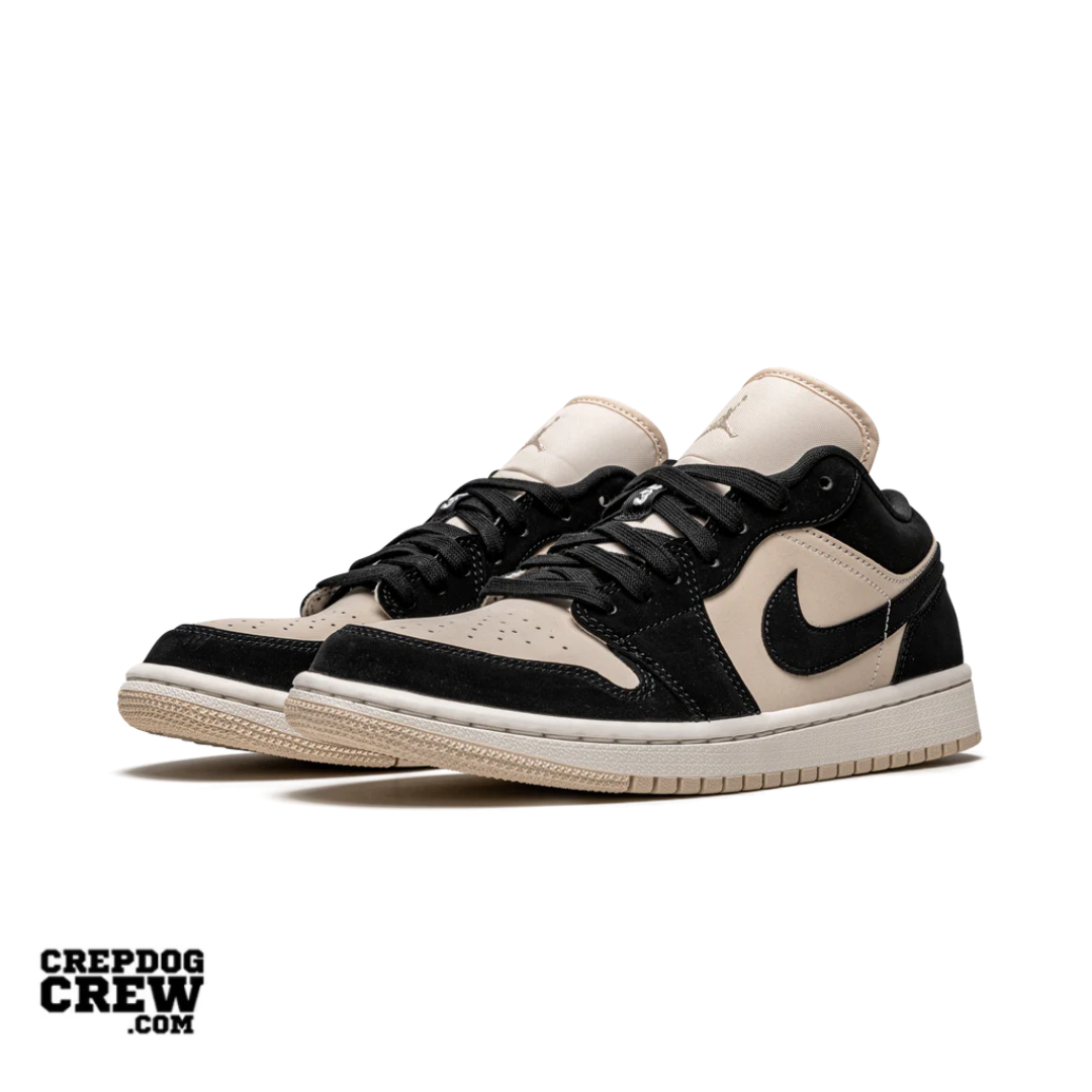 Jordan 1 Low Black Guava Ice (White Midsole) (W)