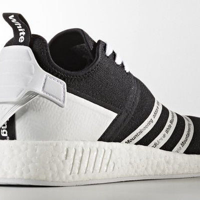 adidas NMD R2 White Mountaineering Black White