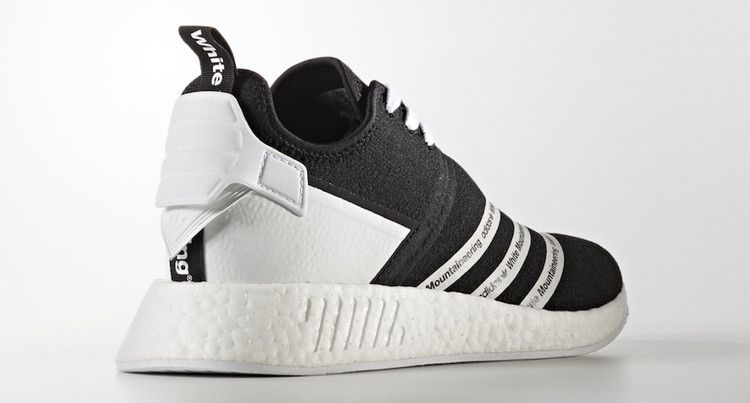 adidas NMD R2 White Mountaineering Black White