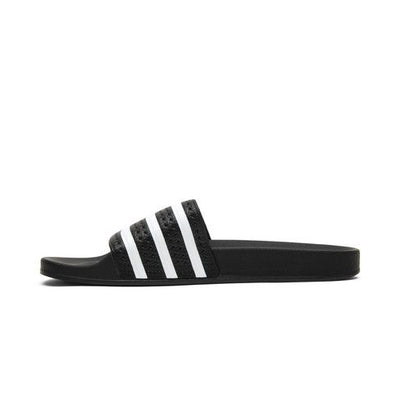 adidas Adilette Slides Black White