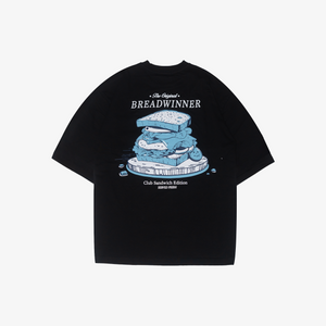 SUPERKICKS | THE BREADWINNER TEE { BLACK