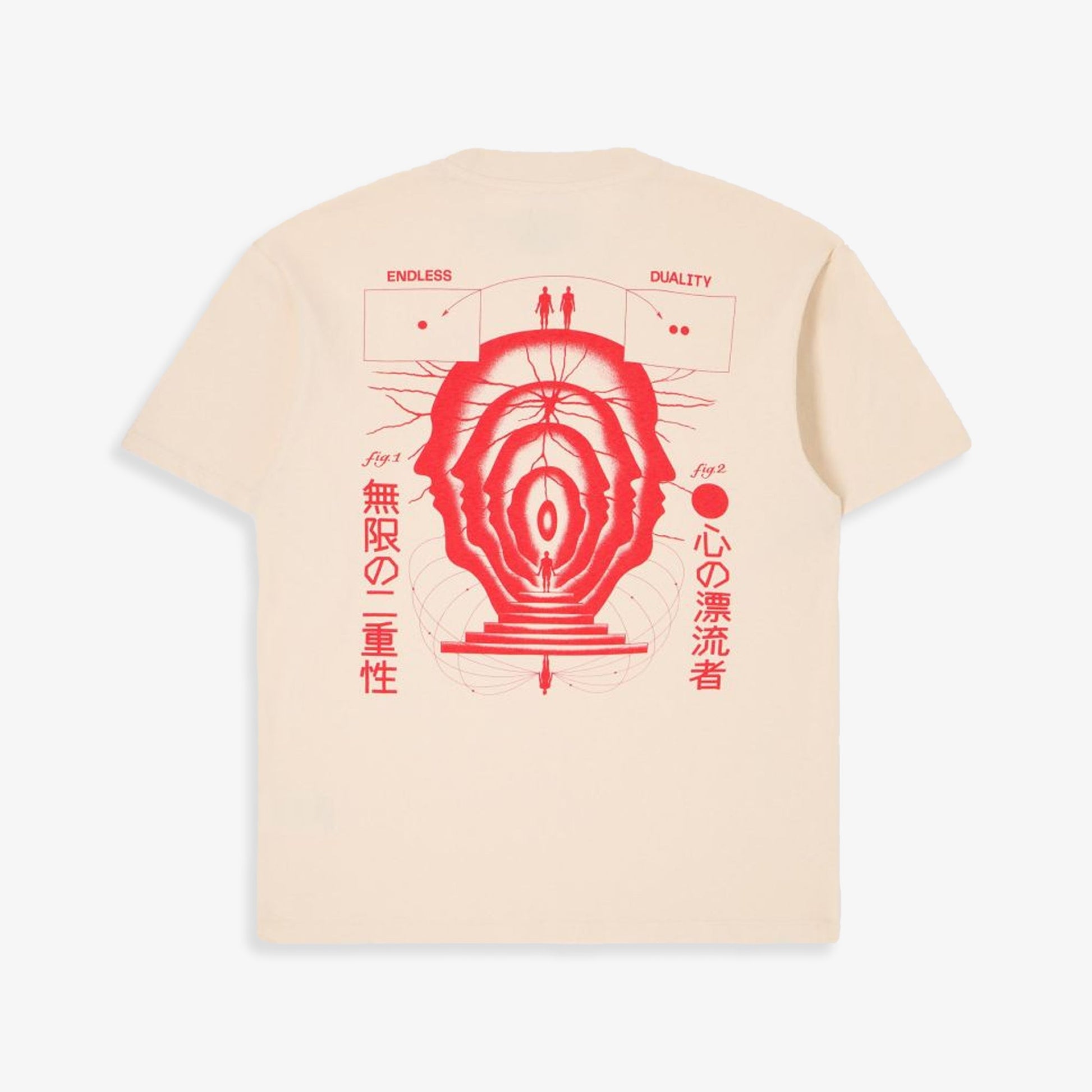 EDWIN | MIND DRIFTER T-SHIRT { WHITECAP GRAY