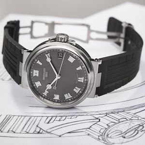 Breguet Marine Grey Dial Men 40 mm