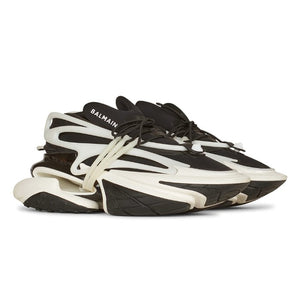 Balmain Unicorn Low-Top Black White