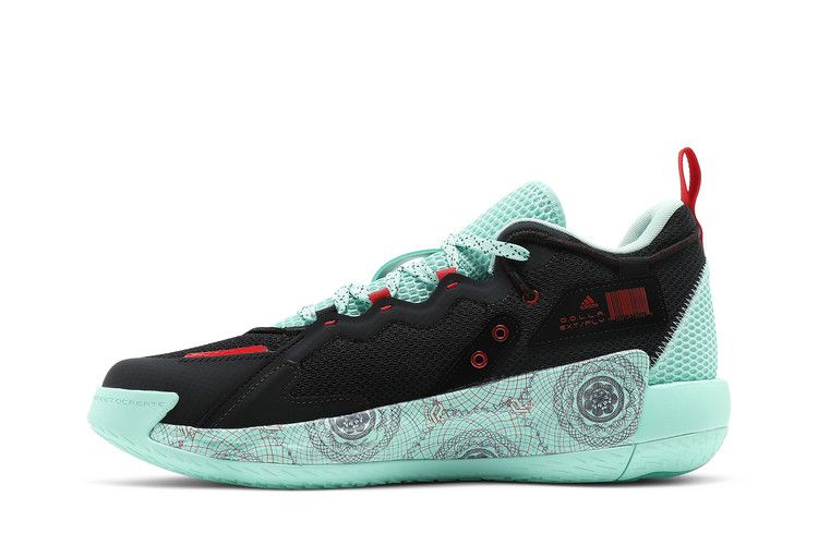 adidas Dame 7 EXTPLY Black Clear Mint