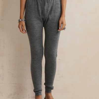 trueBrowns Grey Woollen Leggings