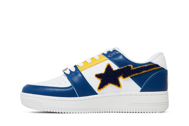 A Bathing Ape Bape Sta Low Patched Navy