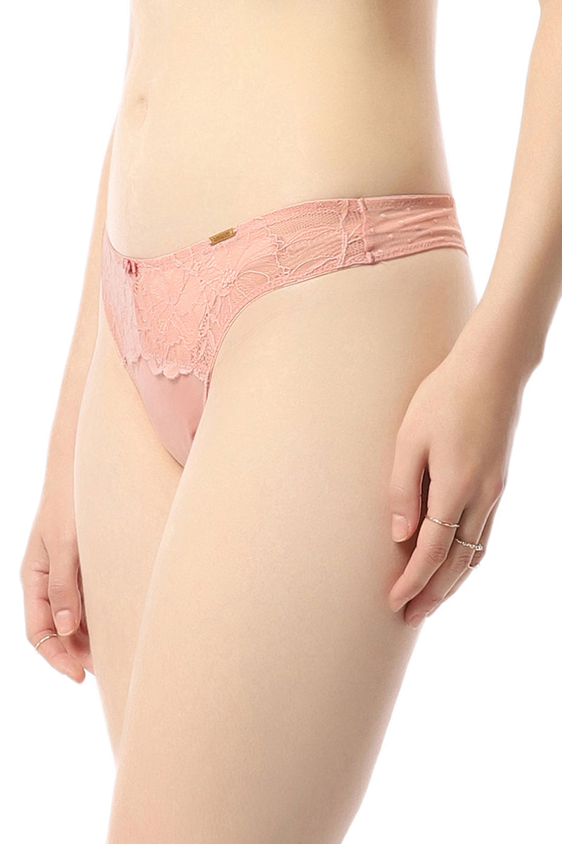 Eternal Bliss Thong - Mellow Rose