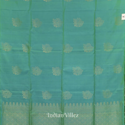 Green Pure Kanjivaram Soft Silk Saree