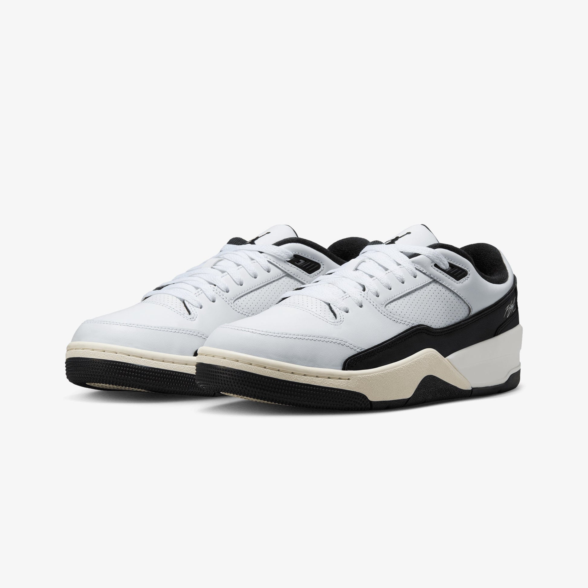Jordan | FLIGHT COURT { WHITE/BLACK-SAIL
