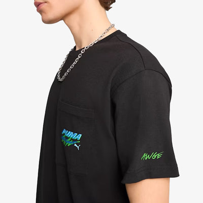 PUMA |X A$AP ROCKY POCKET TEE { PUMA BLACK