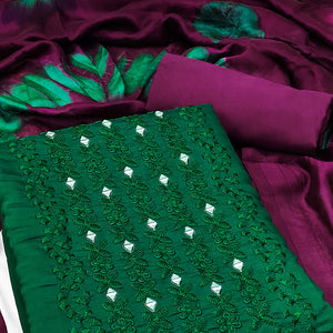green-floral-embroidered-viscose-dress-material