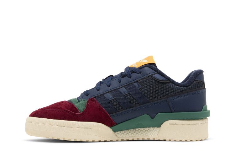 adidas Forum Exhibit Low 2.0 Collegiate Navy Burgundy Green