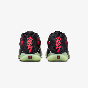 JORDAN | ZION 3 PF { BLACK/SOLAR RED-VIVID PURPLE-BARELY VOLT