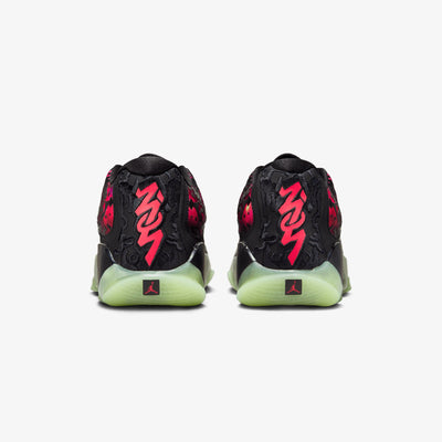 JORDAN | ZION 3 PF { BLACK/SOLAR RED-VIVID PURPLE-BARELY VOLT