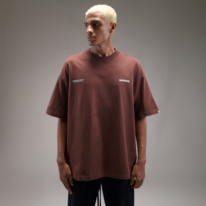 Superkicks | CORE 3.0 UNISEX T-SHIRT { BROWN