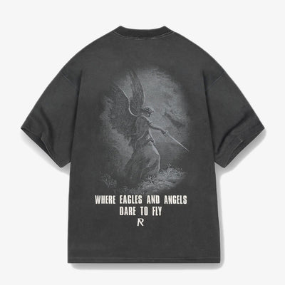 REPRESENT | GODSPEED T-SHIRT { AGED BLACK