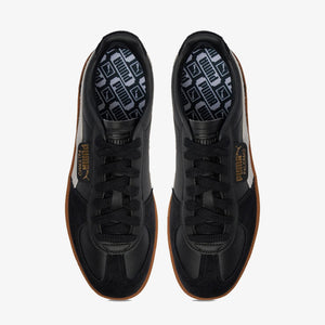 PUMA | PALERMO LTH { PUMA BLACK\FEATHER GRAY-GUM