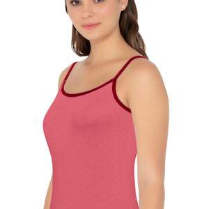 Cotton Camisole - Slate Rose-Crim
