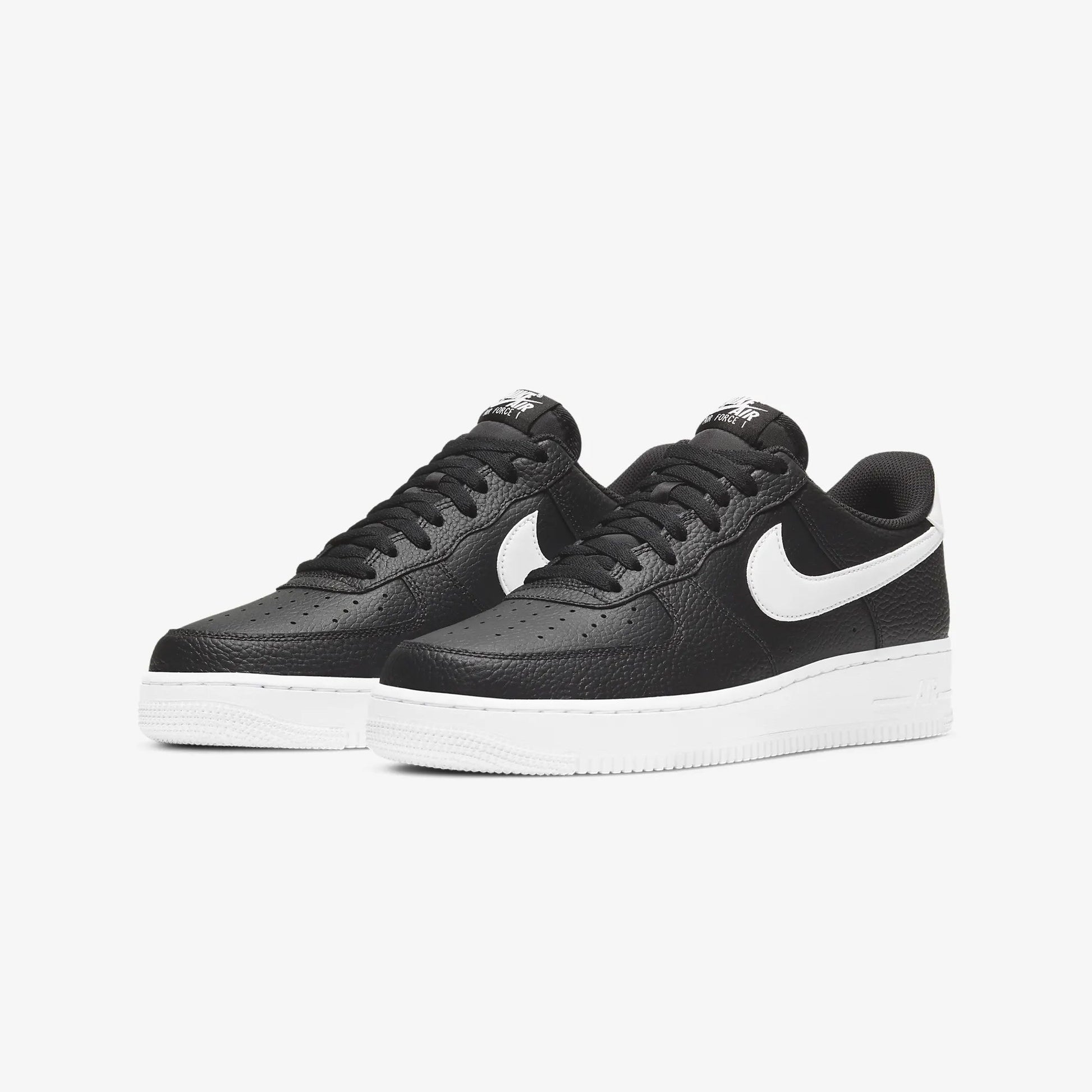 Nike | AIR FORCE 1 '07 { BLACK/WHITE
