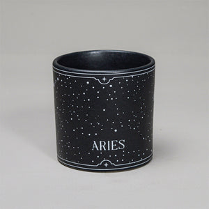 Black - Ceramic Sunsign Theme Coffee Mug Aries (350ml)