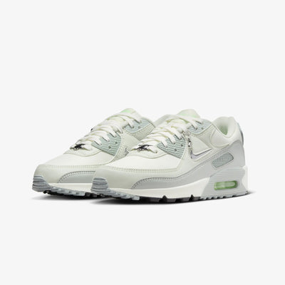 Nike | AIR MAX 90 SE  { SAIL/METALLIC SILVER-SEA GLASS