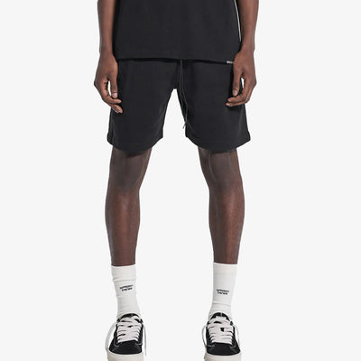 Represent | BLANK SHORTS  { JET BLACK