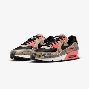 Nike | AIR MAX 90 { LT KHAKI/BLACK-MAGIC EMBER-MINK BROWN