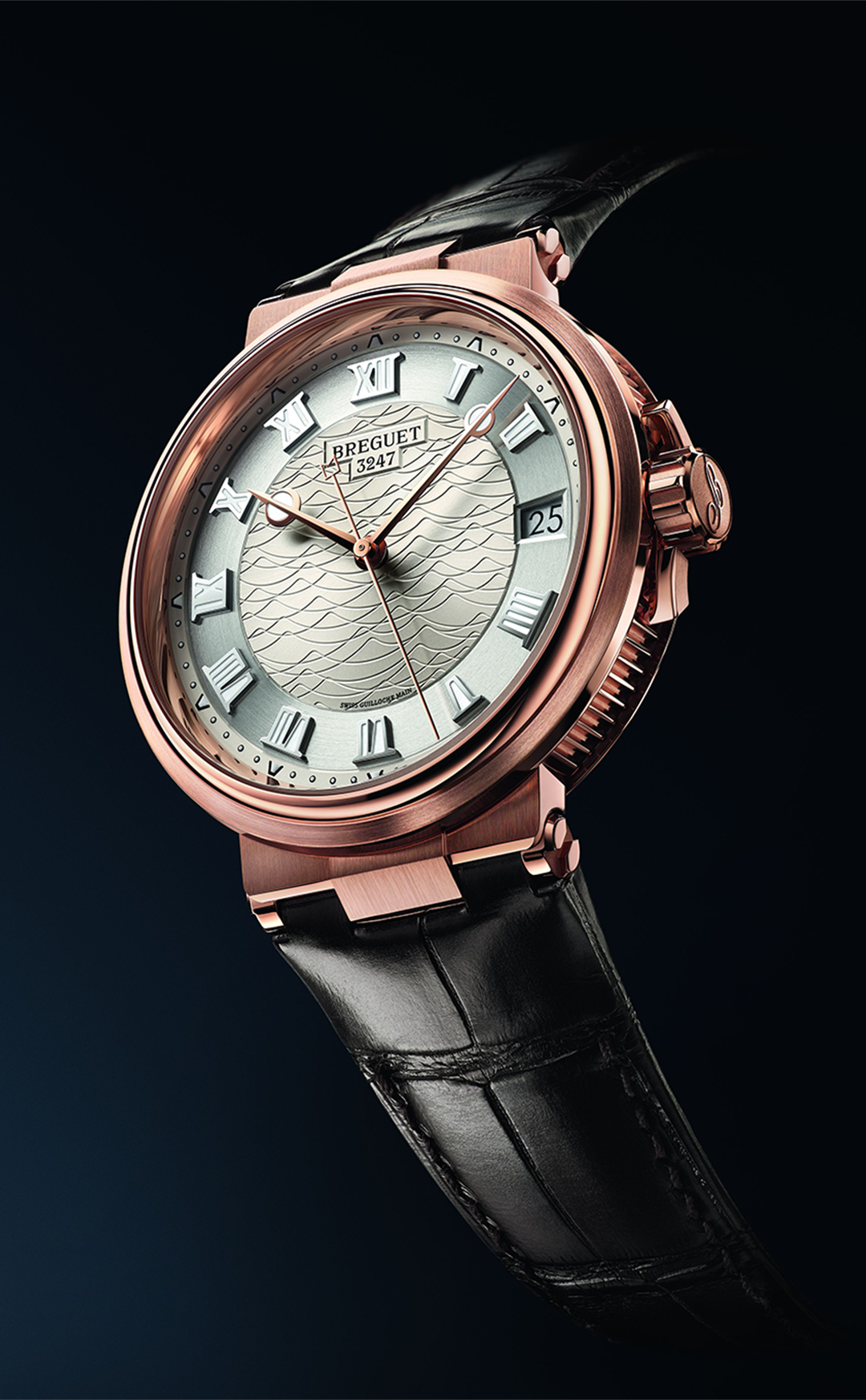 Breguet Marine Silver Dial Men 40 mm