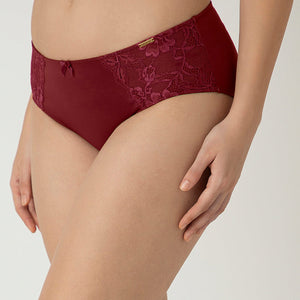 Luxe Support Hipster Panty - Windsor Wine