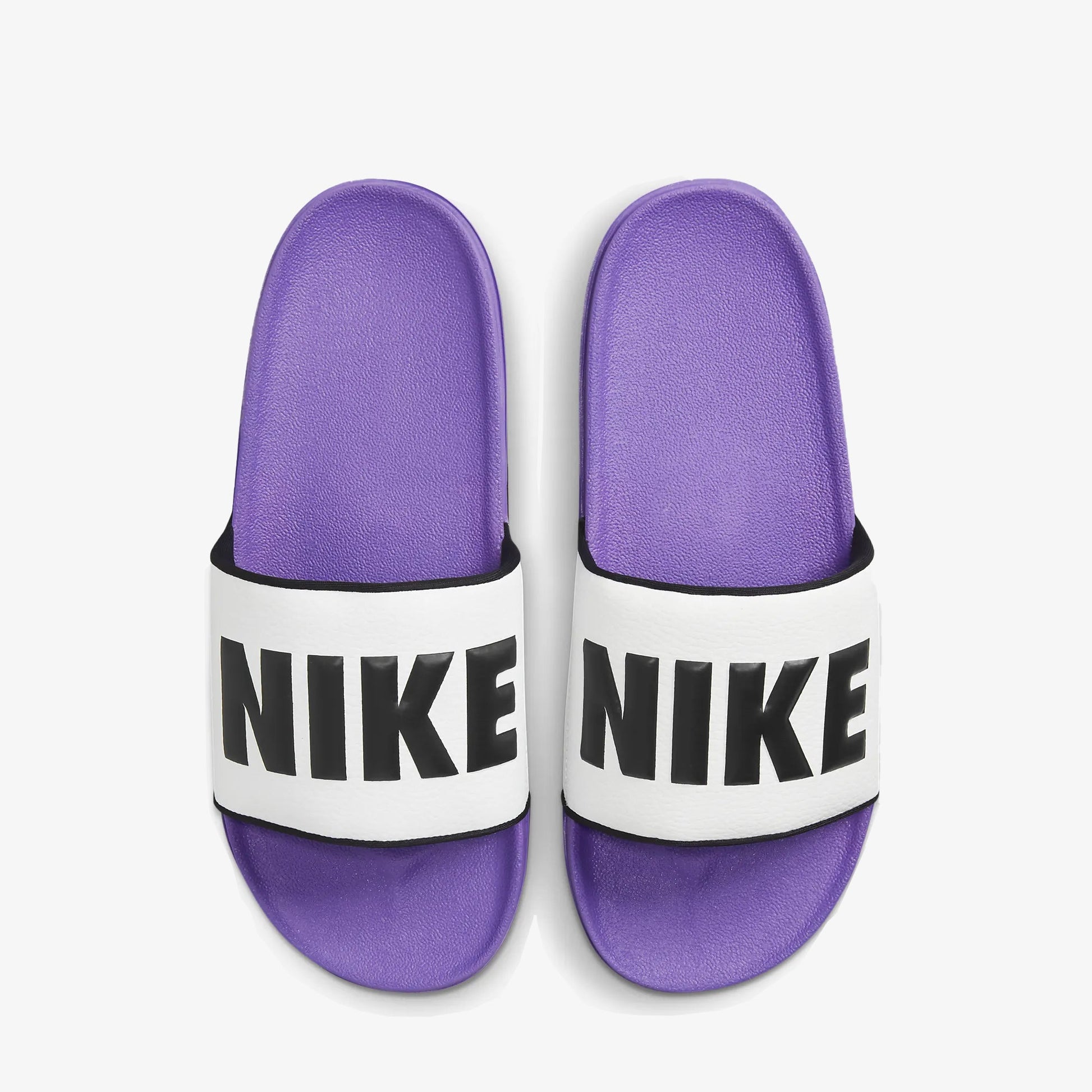 Nike | OFFCOURT  { SUMMIT WHITE/BLACK-ACTION GRAPE