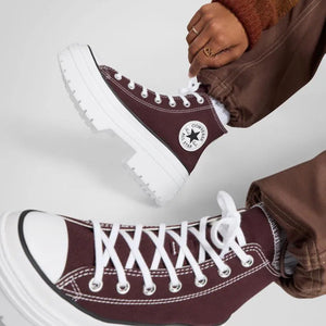 Converse | CHUCK TAYLOR ALL STAR LUGGED HEEL PLATFORM { WHITE/BLACK