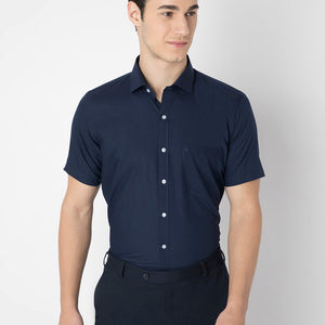 Wrinkle Free Half Sleeve Shirt