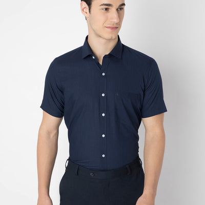 Wrinkle Free Half Sleeve Shirt