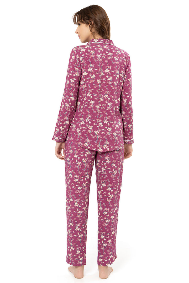 Sleep Set - Magenta Florals