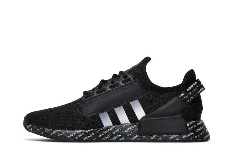 adidas NMD R1 V2 Script Black