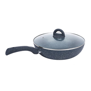 Wonderchef Renewed Granite 26cm Non-Stick Wok (without Lid) |