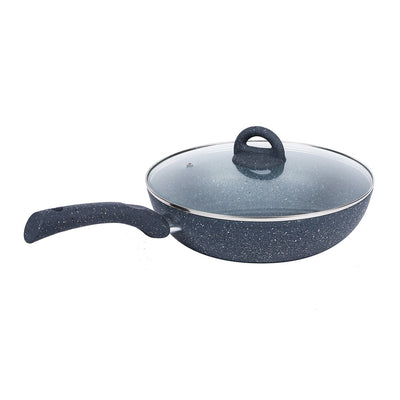 Wonderchef Renewed Granite 26cm Non-Stick Wok (without Lid) |