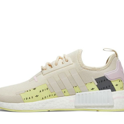 adidas NMD R1 Wonder White Pulse Yellow Pink (Women's)