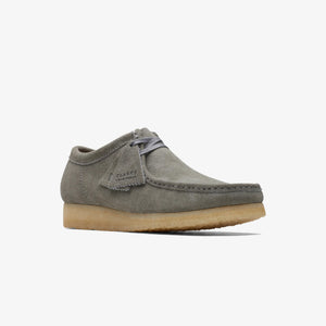 Clarks Originals | WALLABEE { GREY SUEDE