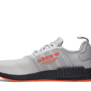 adidas NMD R1 Grey Solar Red