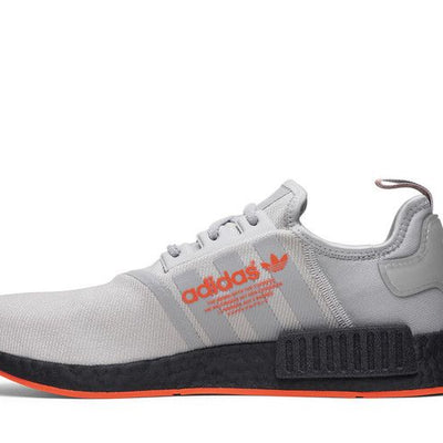 adidas NMD R1 Grey Solar Red