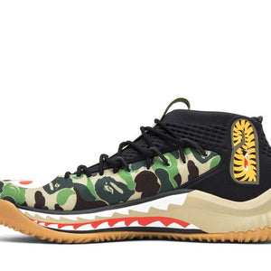 adidas Dame 4 A Bathing Ape Camo