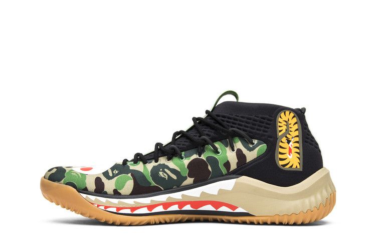 adidas Dame 4 A Bathing Ape Camo